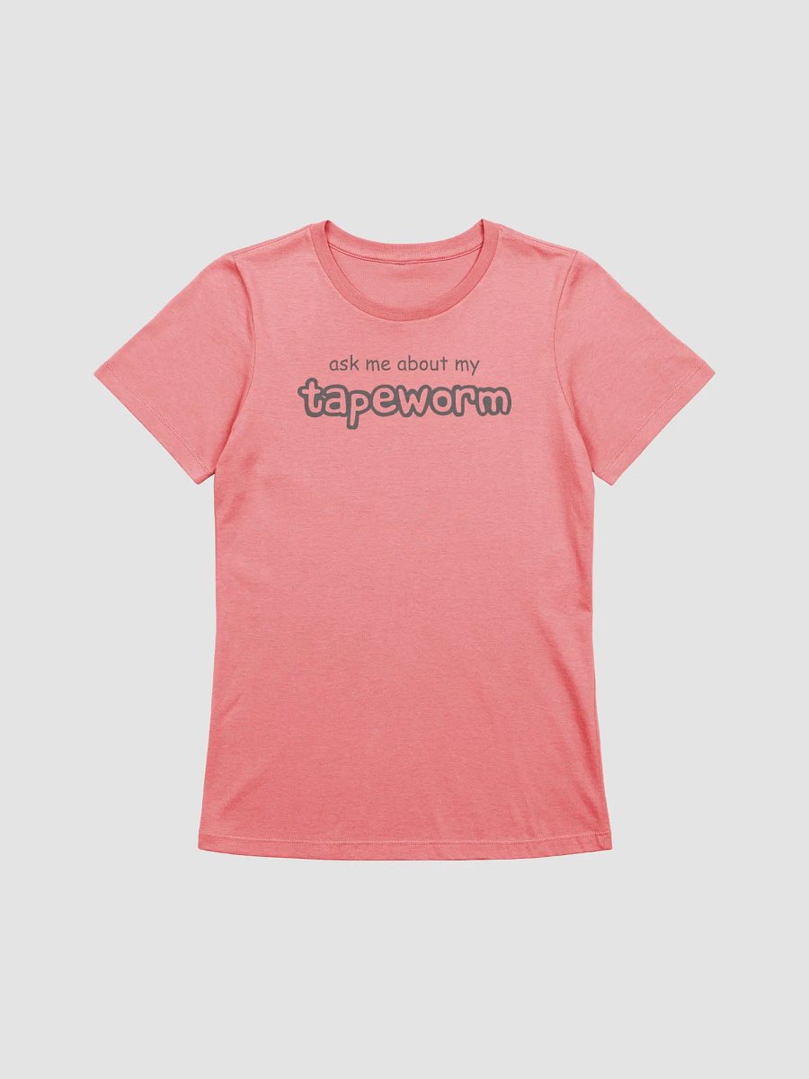 ask me about my tapeworm femme cut supersoft t-shirt product image (2)
