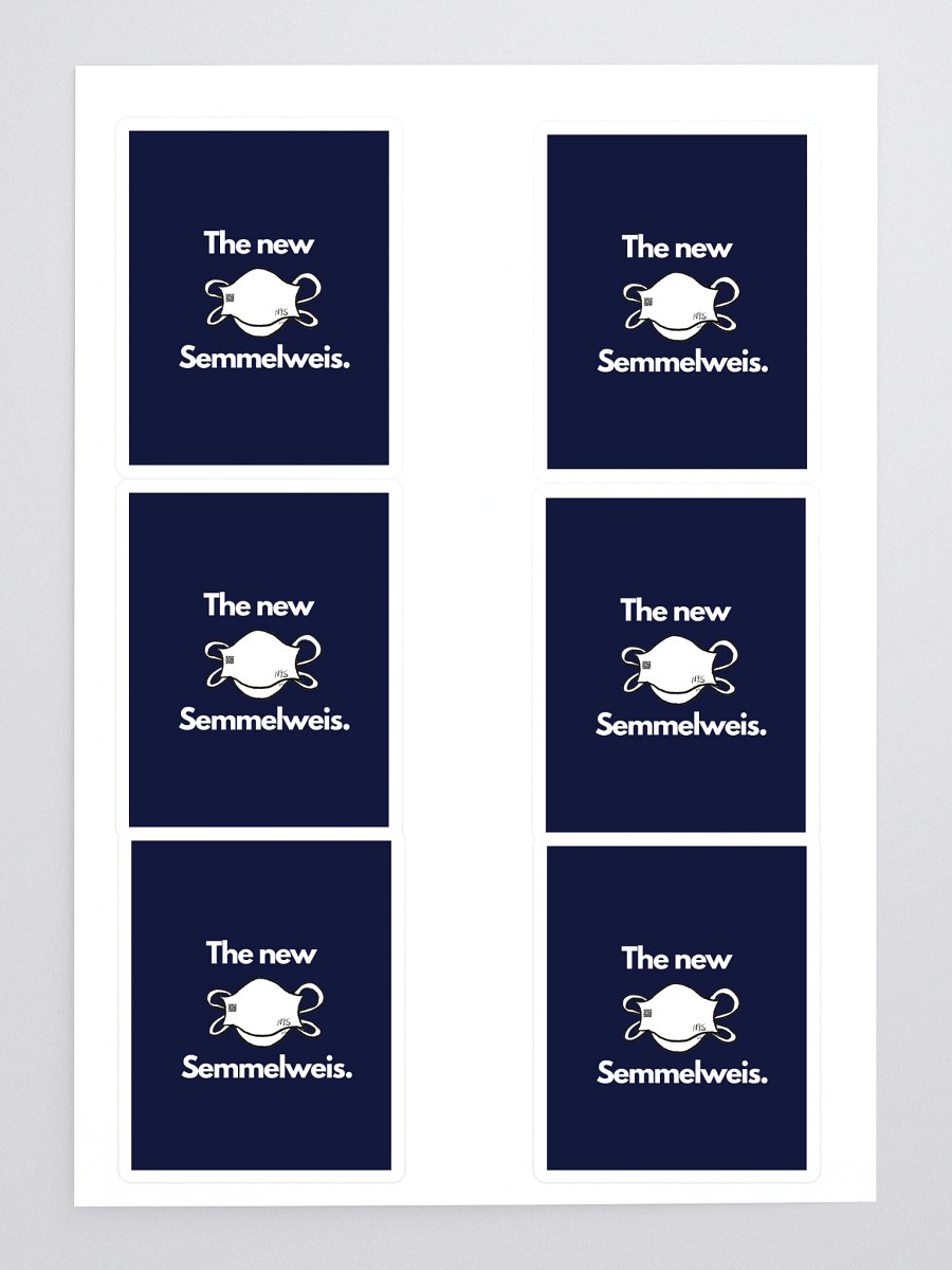 The New Semmelweis sticker 6 pack product image (3)
