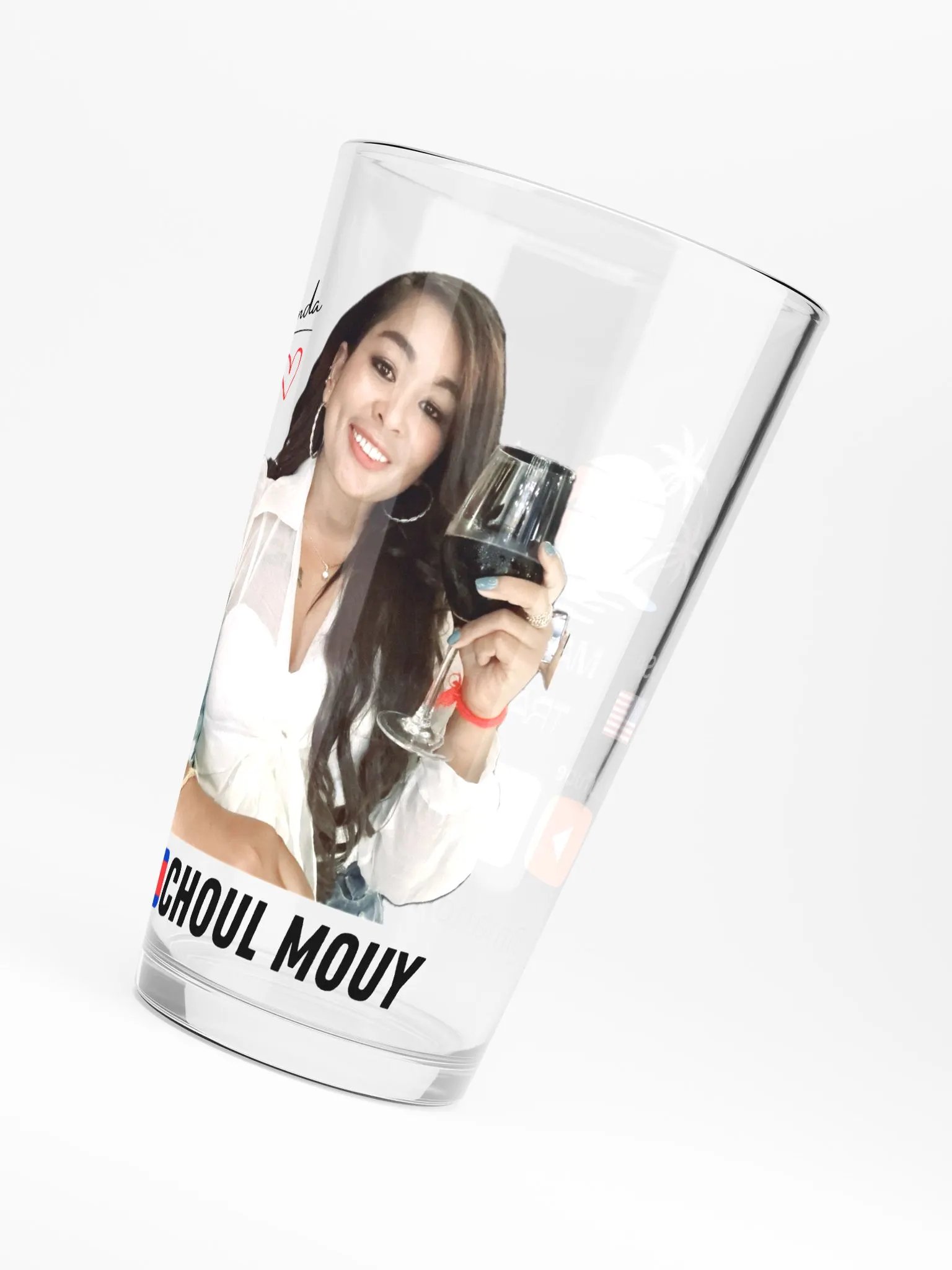🇰🇭 Choul Mouy (Cheers) Linda Pint Glass (Limited Edition) product image (2)