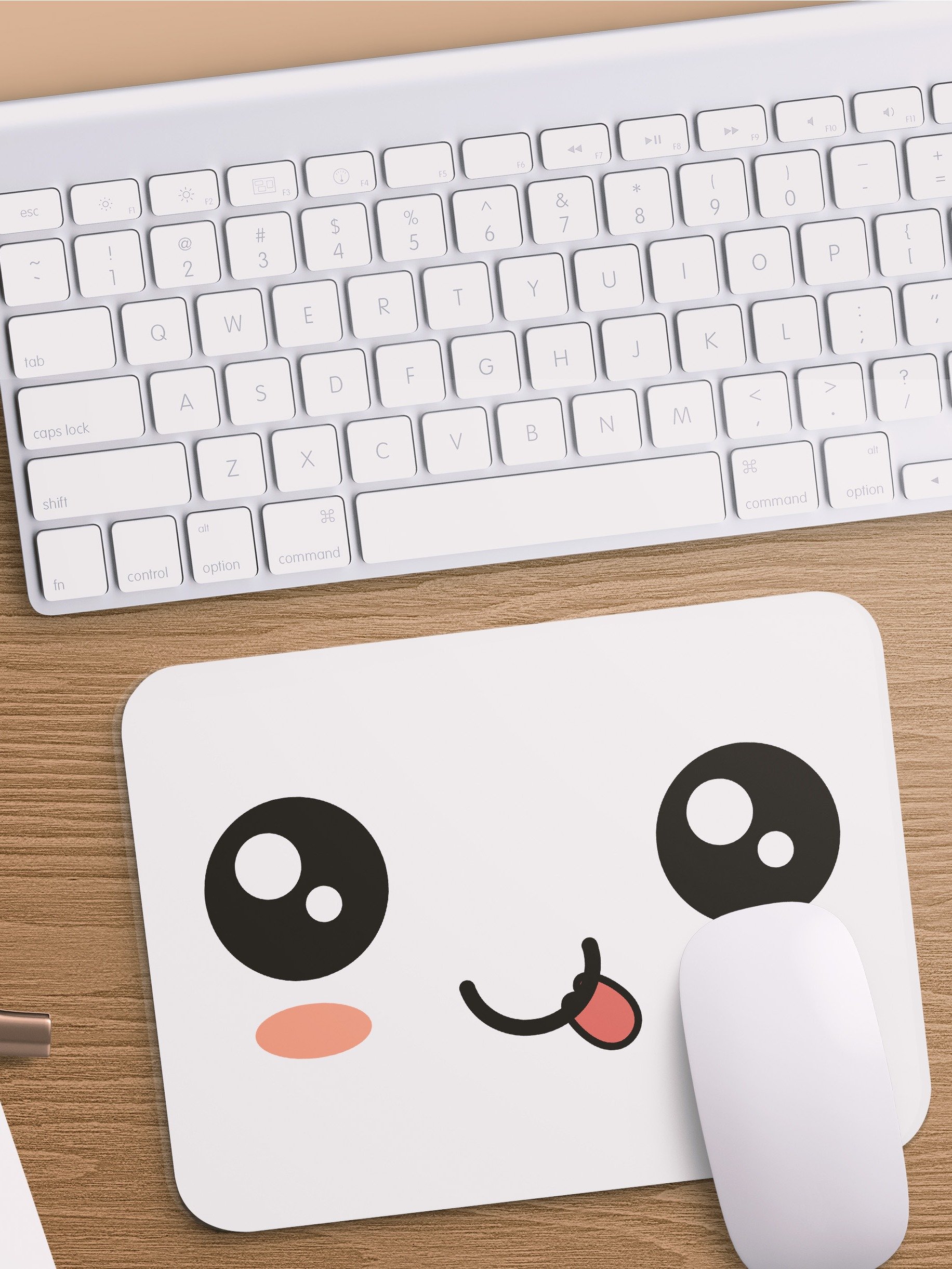 Cheeky Cartoon Mouse Pad product image (1)