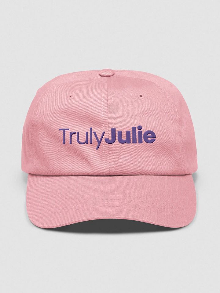TrulyJulie Classic Hat (Purple Text) product image (1)