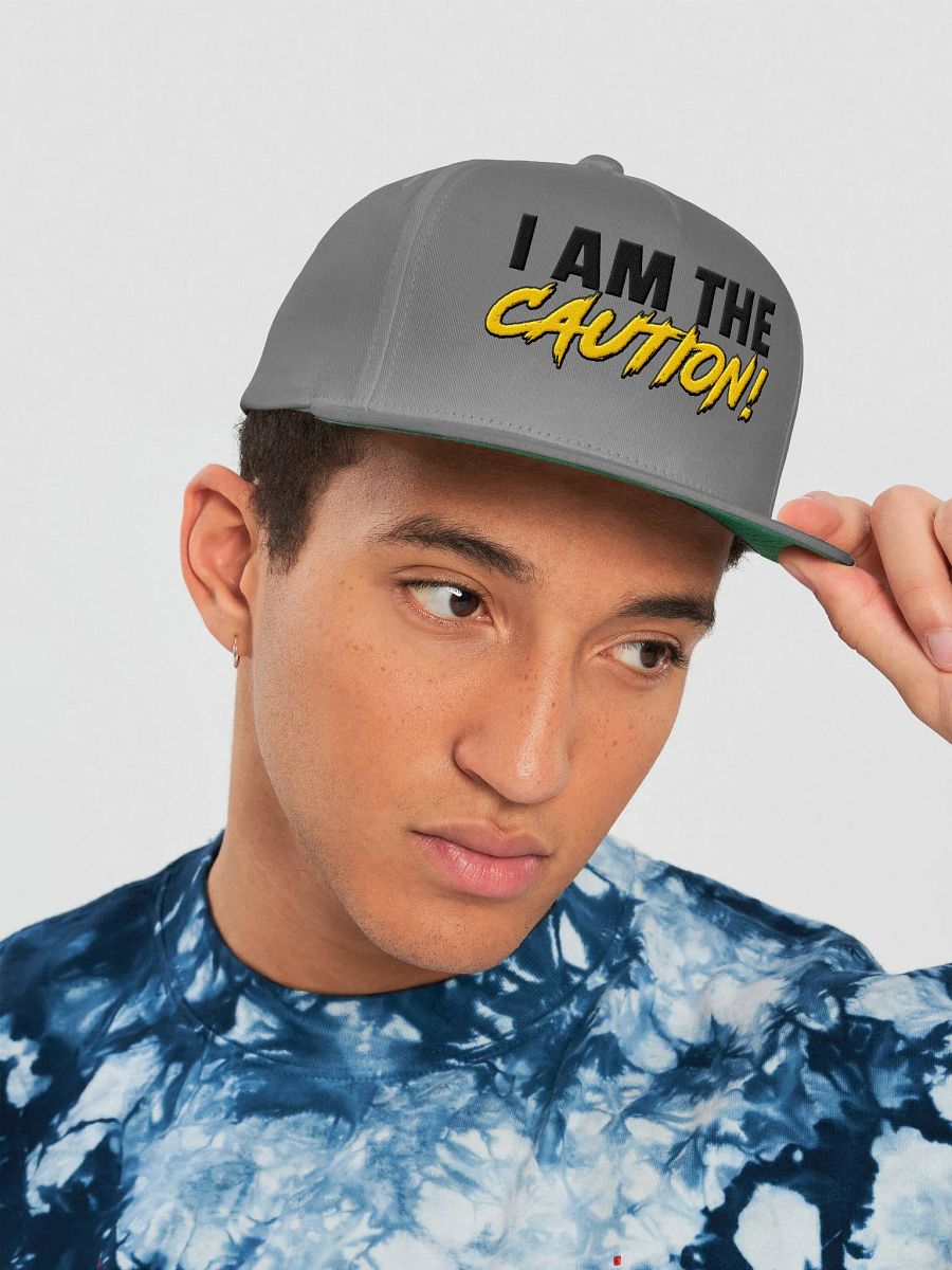I am the Caution Embroidered Snapback product image (5)