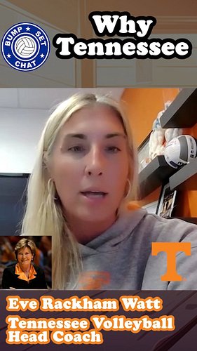 Today's highlight from @everackhamwattut volleyball story. She shares why she chose @vol_vball to come and coach at!
Catch th...