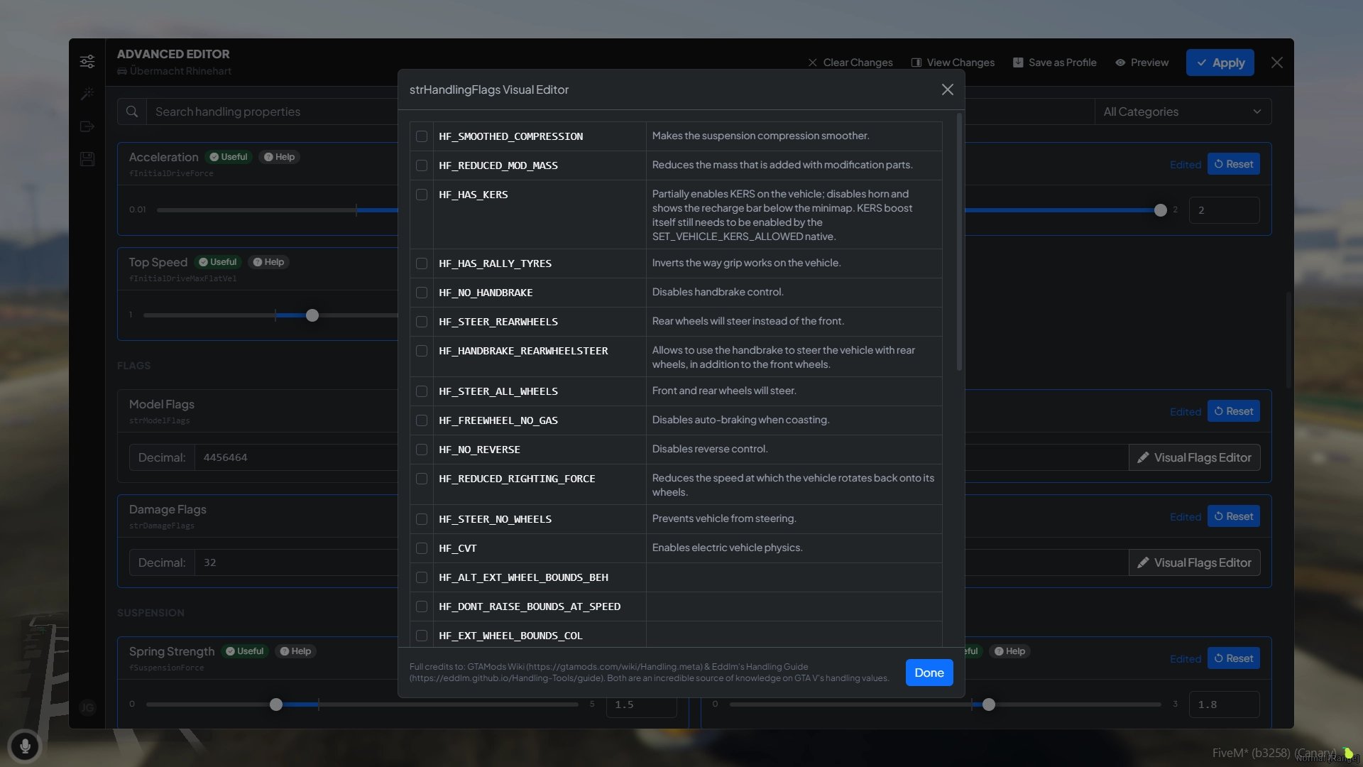 Handling Pro - FiveM Real-time Handling Editor w/ Presets & Telemetry! product image (1)