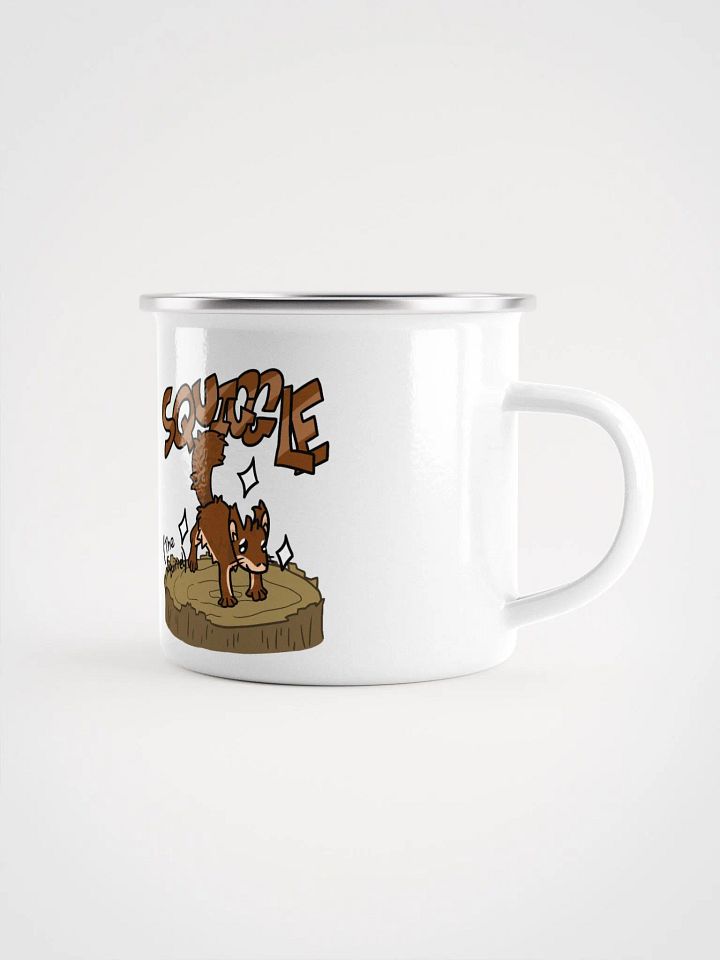 Squiggle the Squirrel Enamel Mug product image (2)
