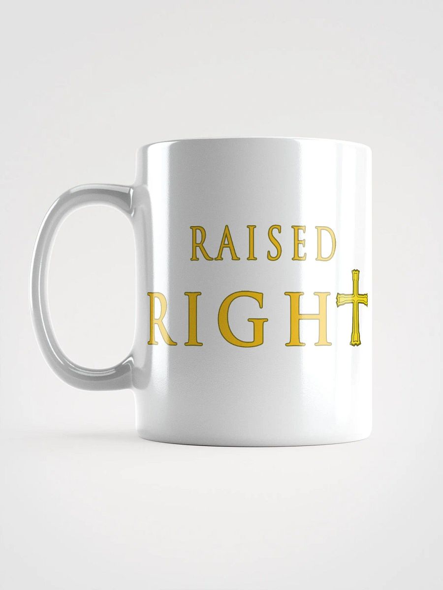 Raised Right Gold Cross Mug product image (12)
