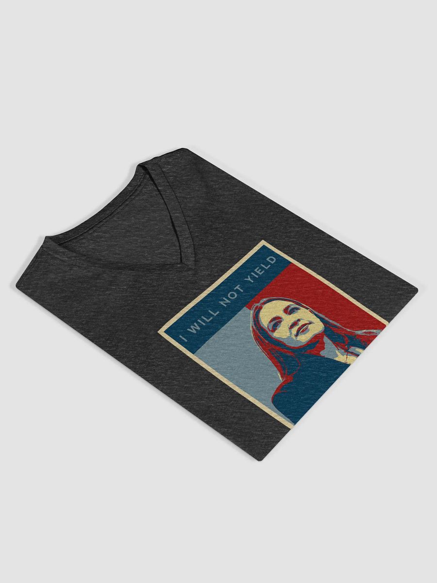 I Will Not Yield Relaxed V-Neck T-Shirt product image (54)
