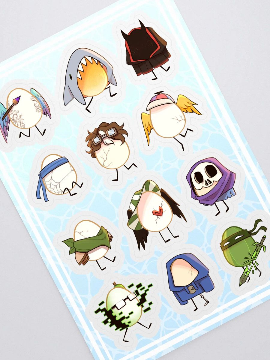 Egg Parents! Sticker Sheet product image (2)