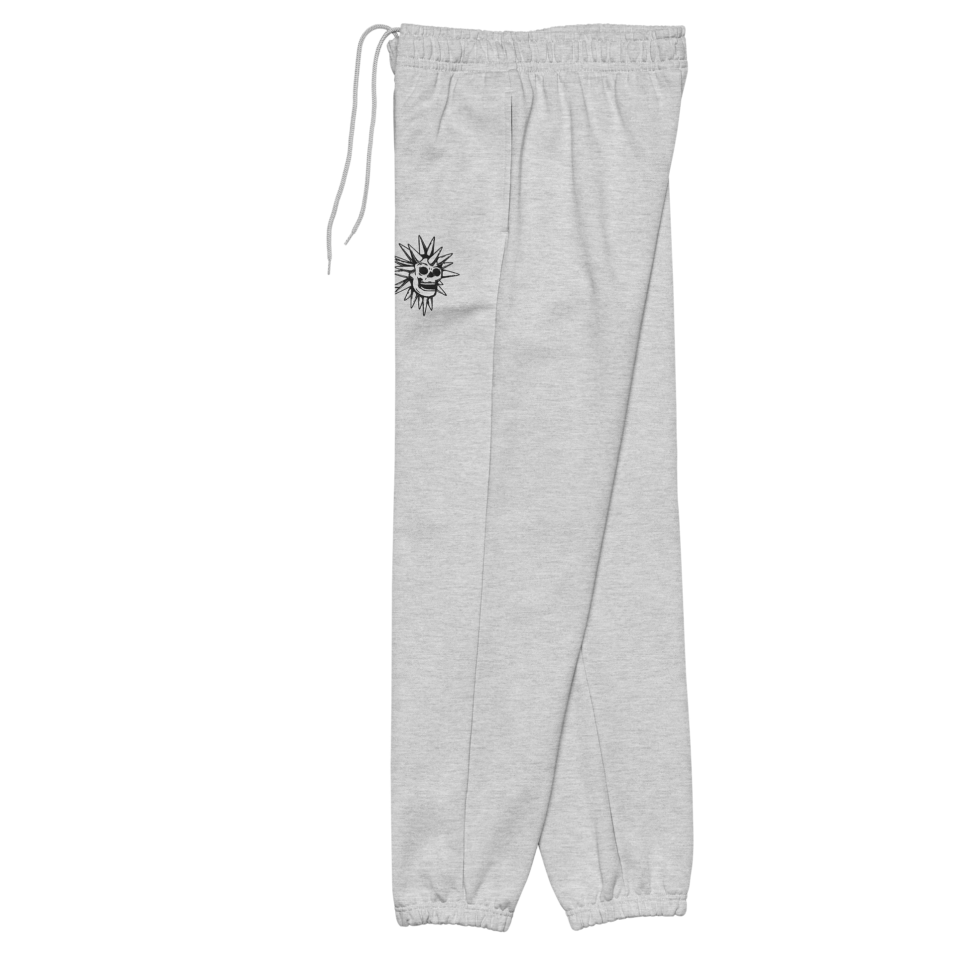 Embroidered Disco Skull Sweatpants - Light product image (7)