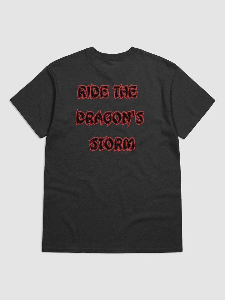 Ride the Dragon's Storm Tee – Gildan Heavyweight Cotton Shirt for Streetwear Enthusiasts product image (2)