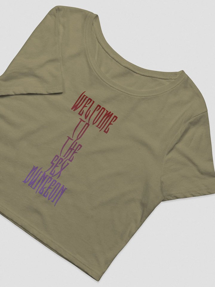 The Dungeon Women's Crop Tee product image (4)