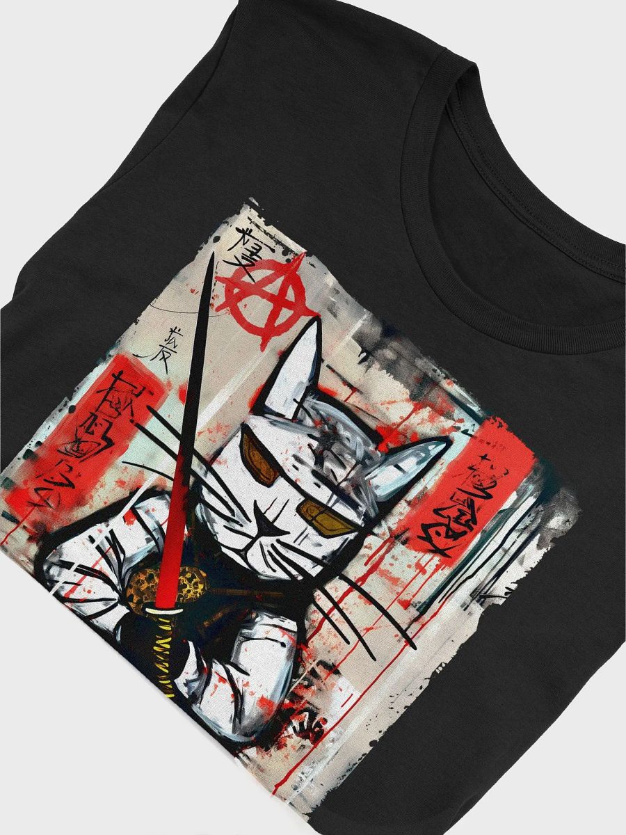 Samurai Cat Graphic T-Shirt product image (5)
