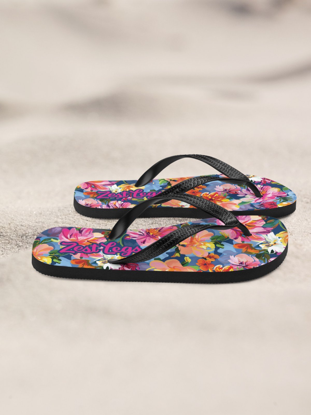Flip flops "Bold Abstract Florals" product image (3)
