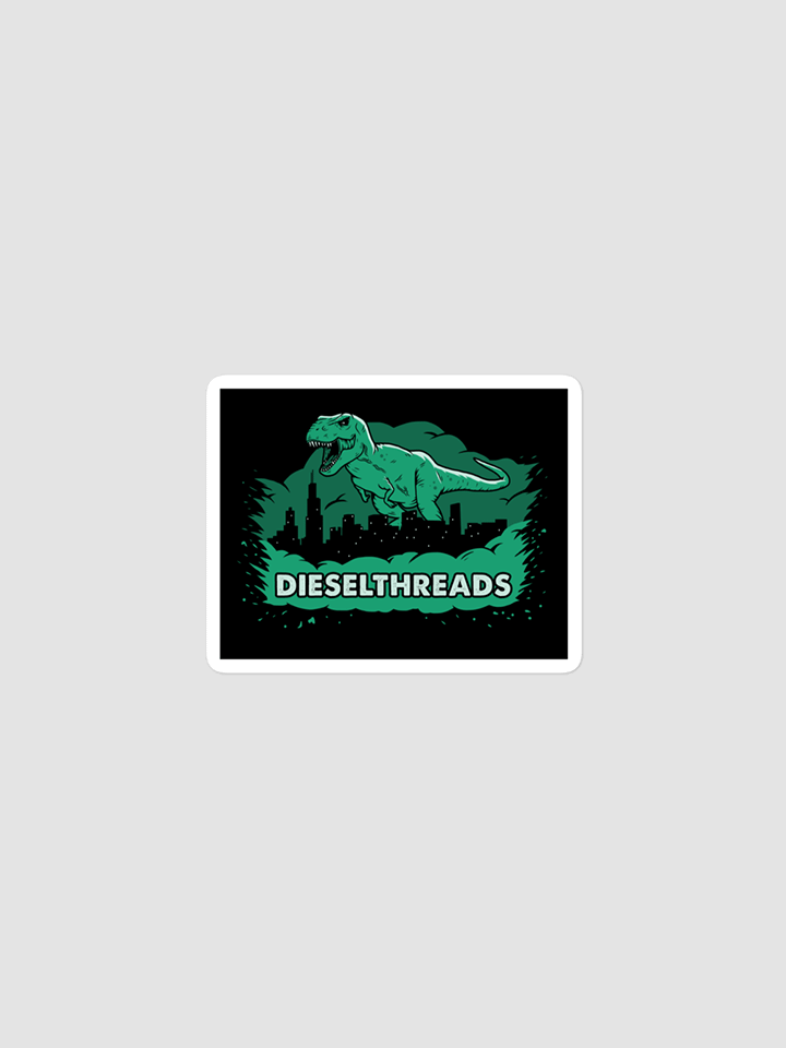 DieselThreads Classic Logo Green Sticker product image (1)