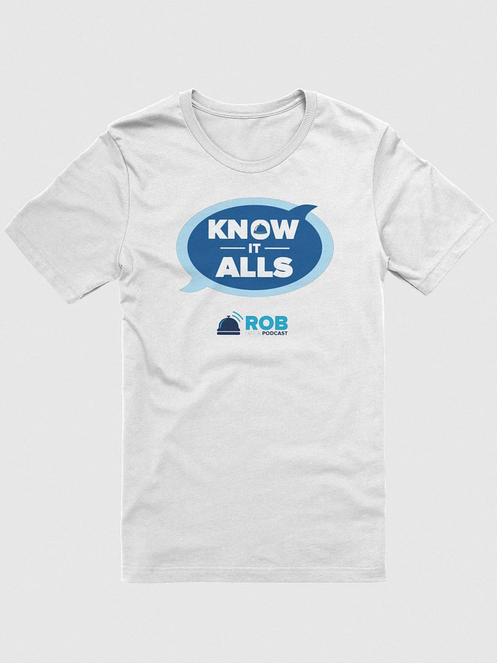 Know It Alls - Unisex Super Soft Cotton T-Shirt product image (10)