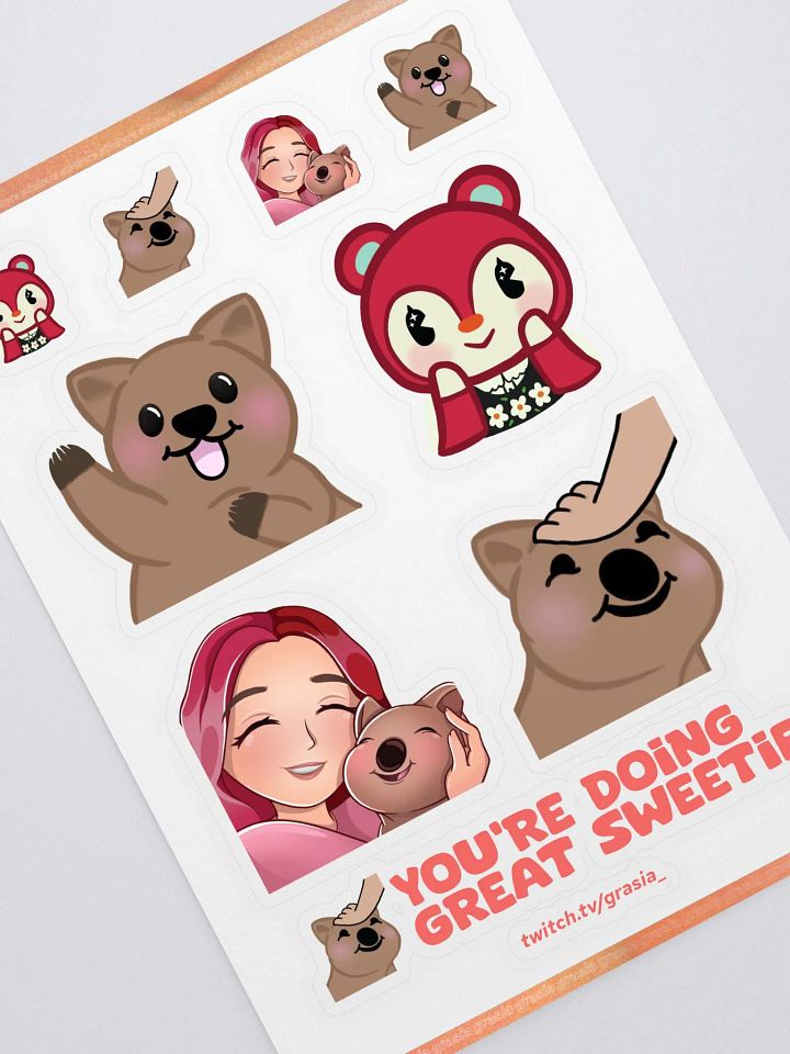 Grasia Sticker Sheet ♡ product image (2)