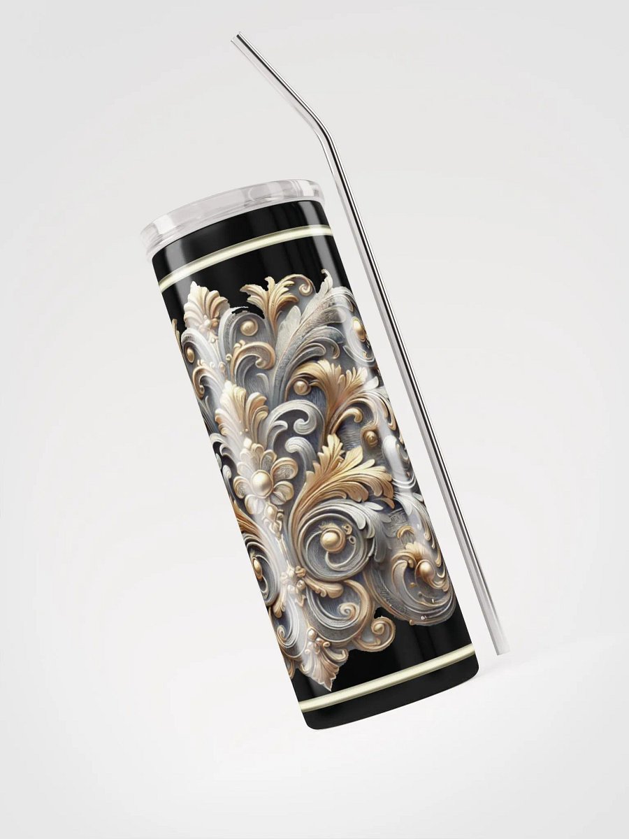 Ornate Floral Stainless Steel Tumbler product image (5)