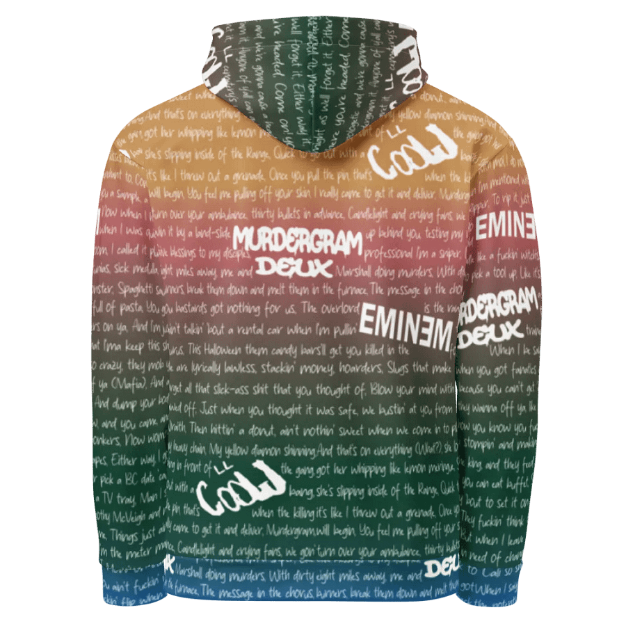 Murdergram Deux - LL Cool J ft. Eminem - Multi-Coloured - Unisex Hoodie product image (3)