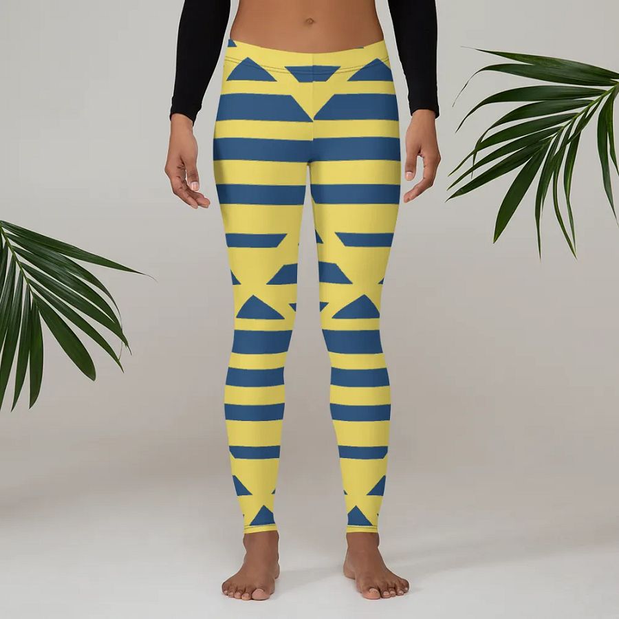 Geometric Fusion All-Over Print Leggings product image (3)