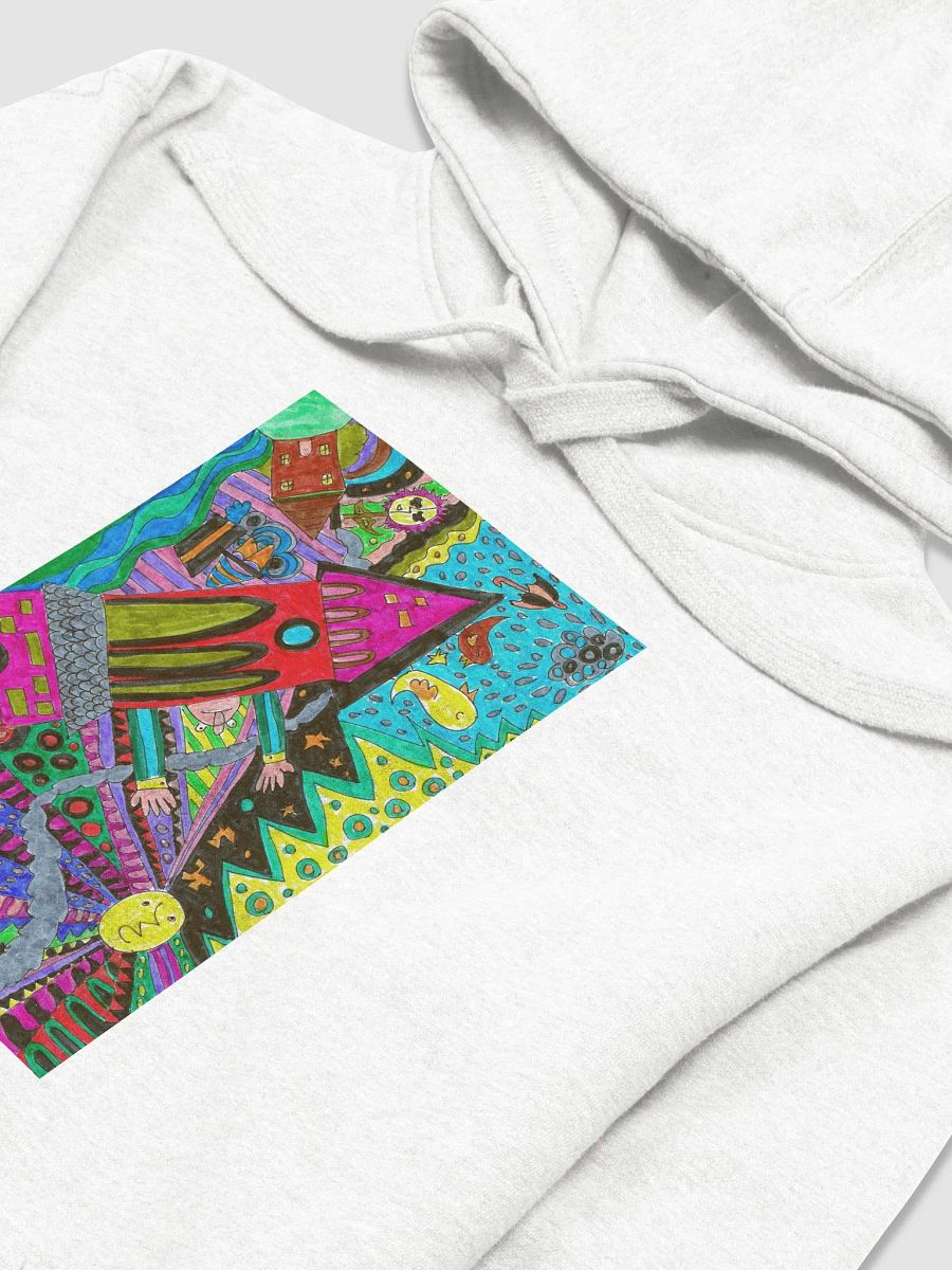 Abstract Doodle Art Tower Moment Unisex Hoodie product image (15)