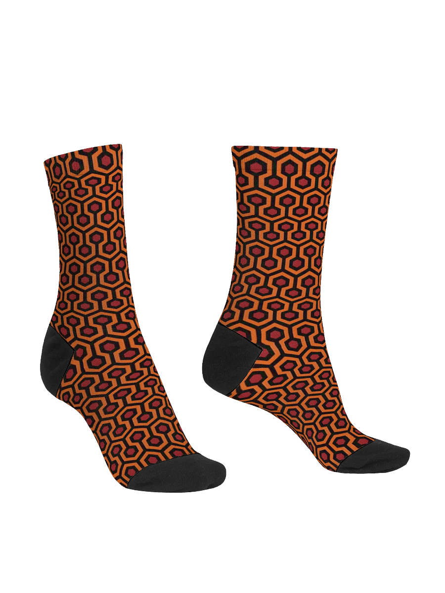 The Overlook Hotel Carpet Pattern Socks product image (1)