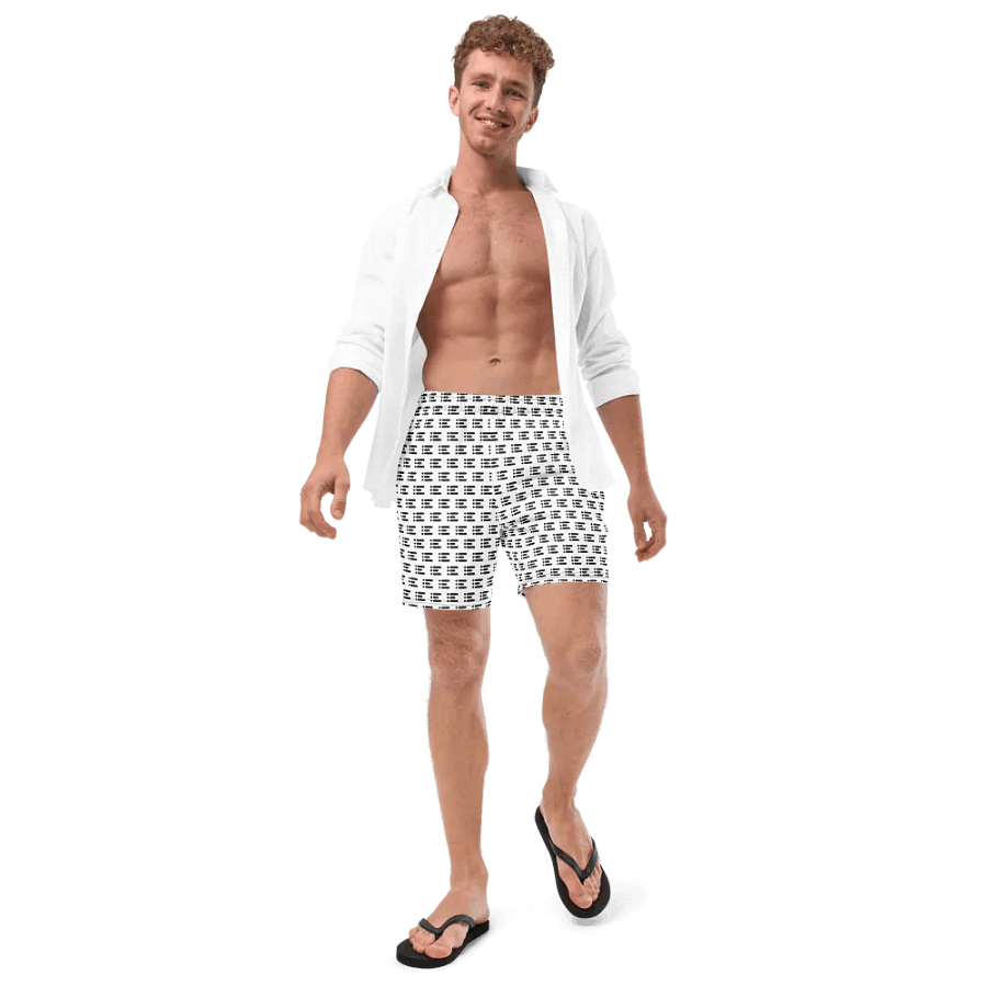 All-Over Print Swim Trunks w/ Pattern product image (11)