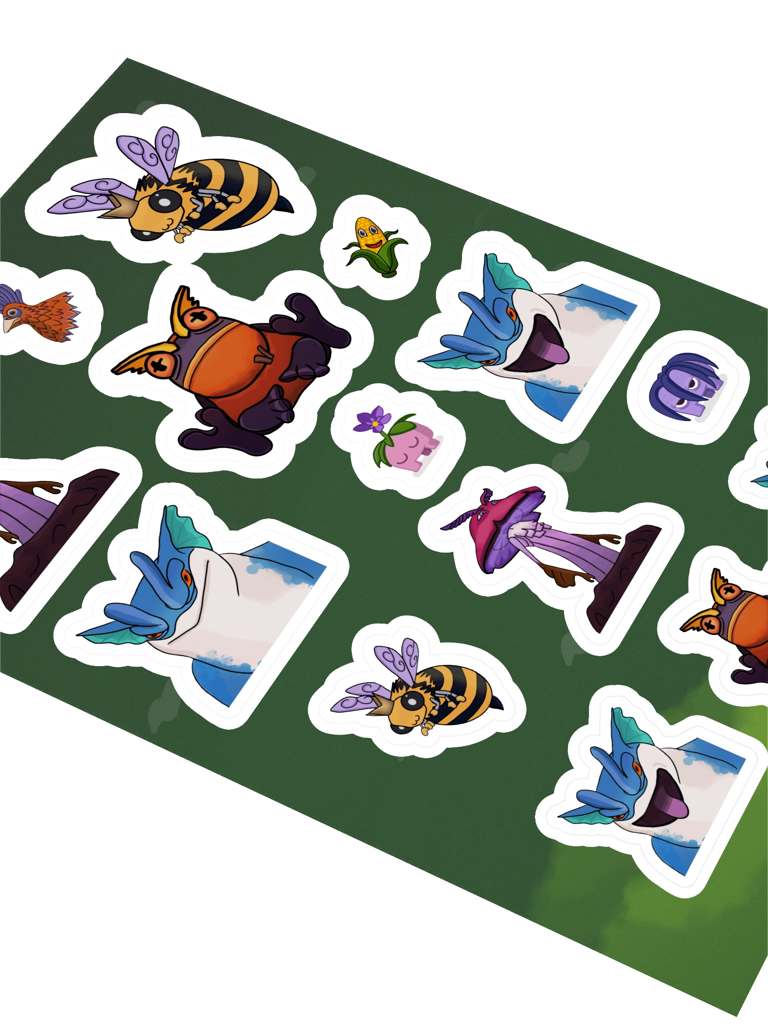 Palia Emotes Mix Set - Kiss Cut Sticker product image (2)