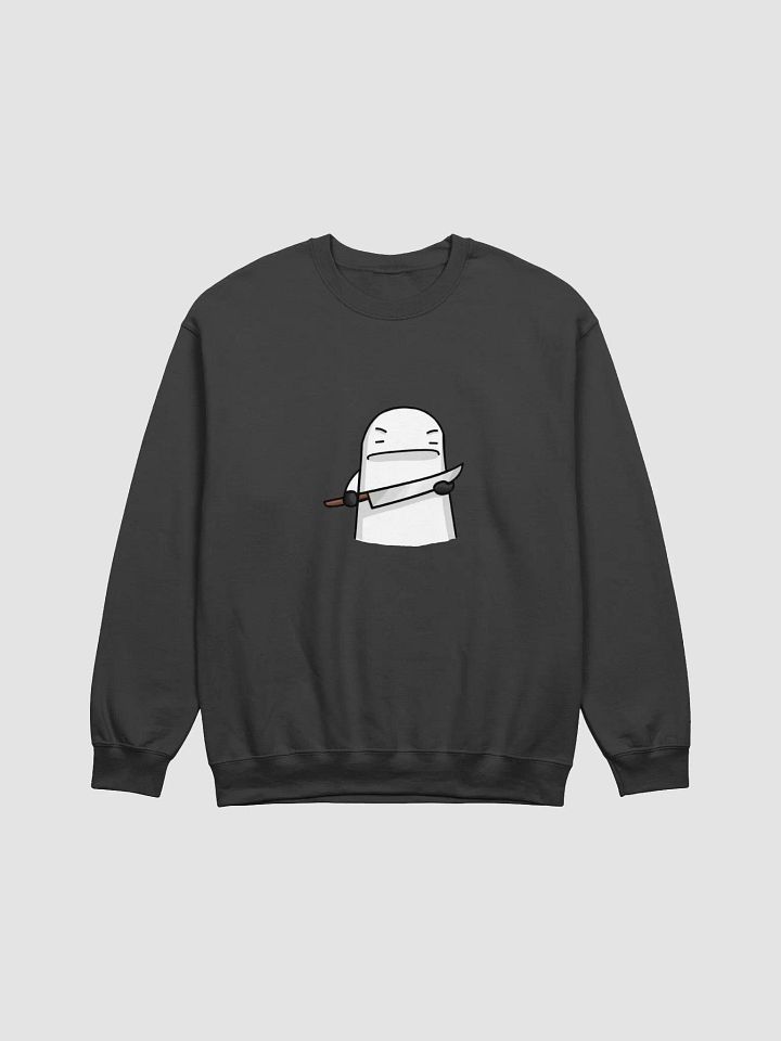 Menacing Minimalist Knife Meme Sweatshirt product image (4)
