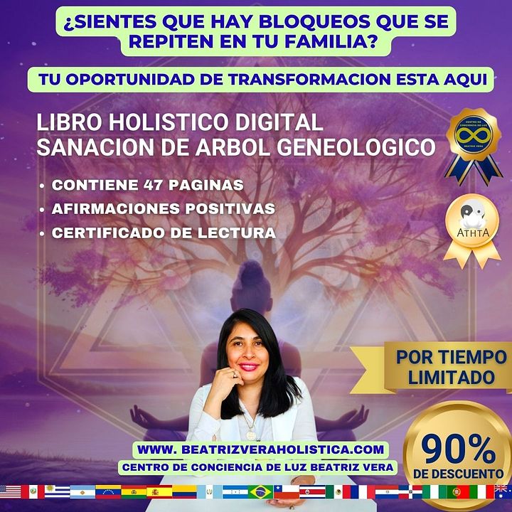 Libro holistico sanación del árbol genealógico product image (1)