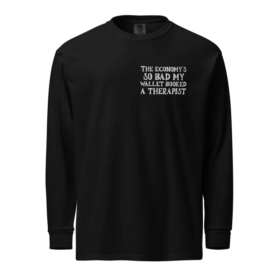 WALLET THERAPY LONG SLEEVE T-SHIRT product image (1)