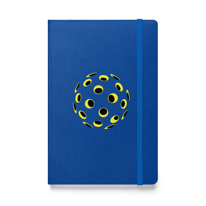 Pickleball Solar Flare Hardcover Journal product image (1)