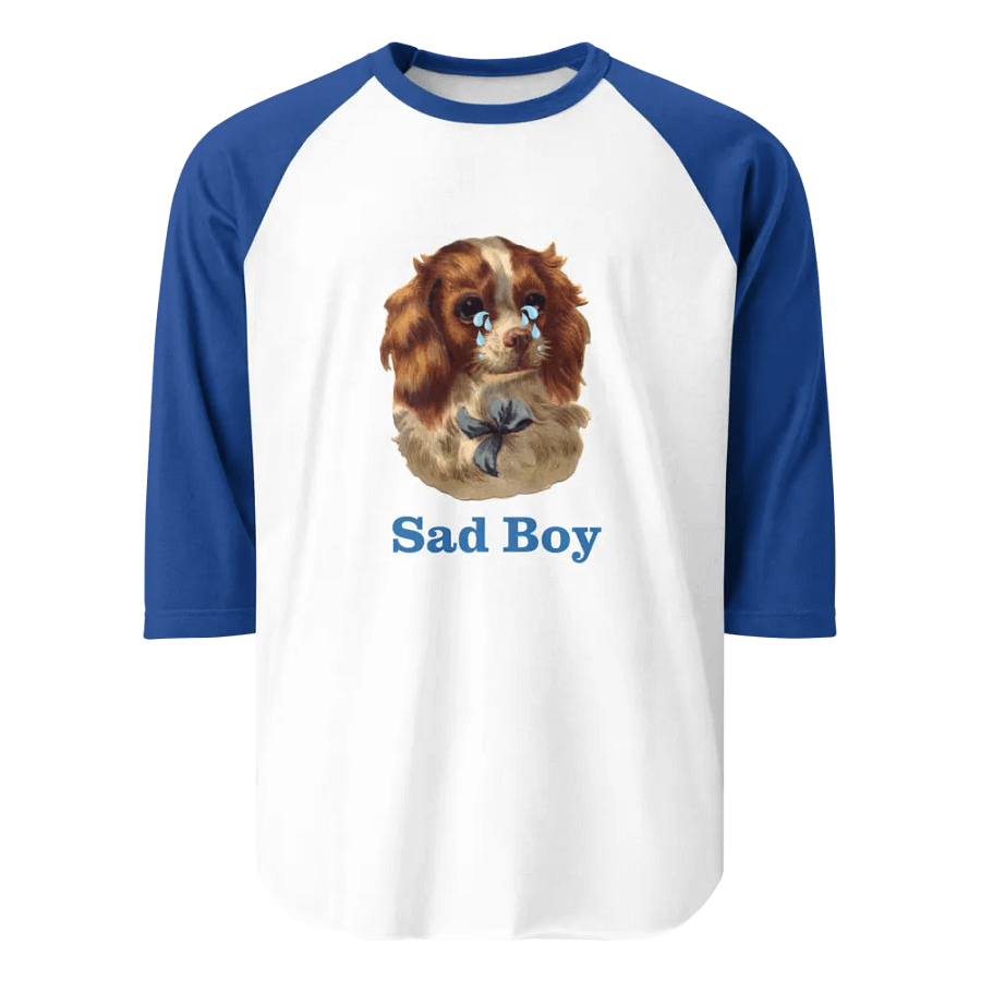 Sad Boy Jersey Raglan Tee product image (1)