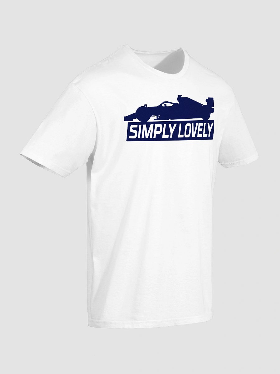 Simply Lovely Max Verstappen Red Bull F1 Car Silhouette T-Shirt - Iconic Quote Fan Art product image (6)