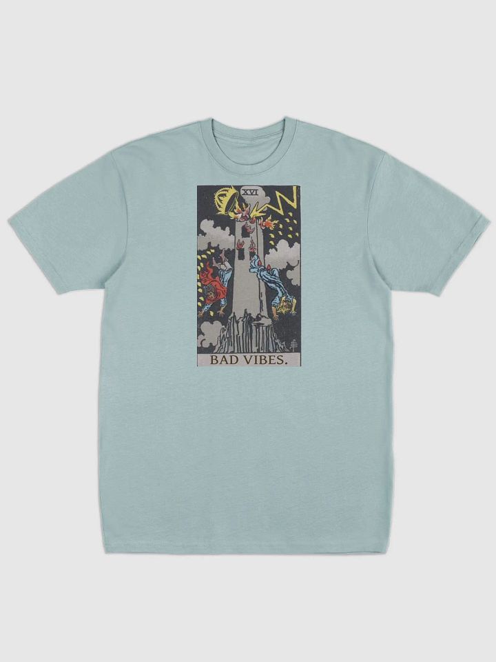 Bad Vibes Tower Tarot - Men's Premium Tee product image (2)