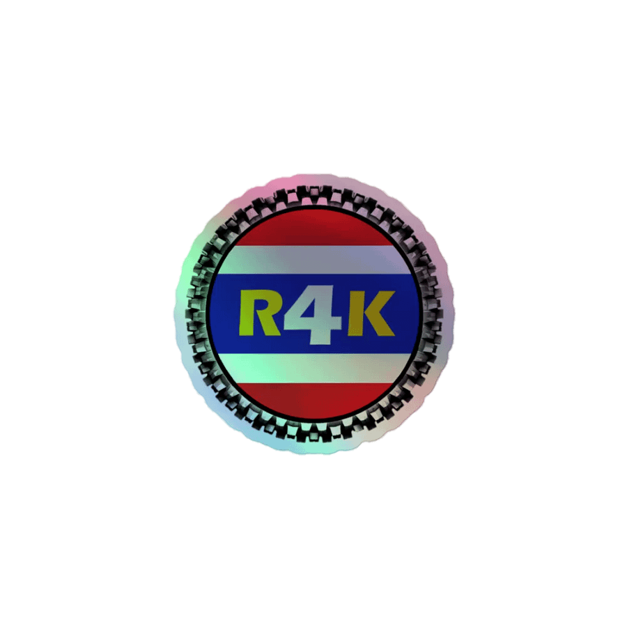R4K Holographic Sticker product image (1)