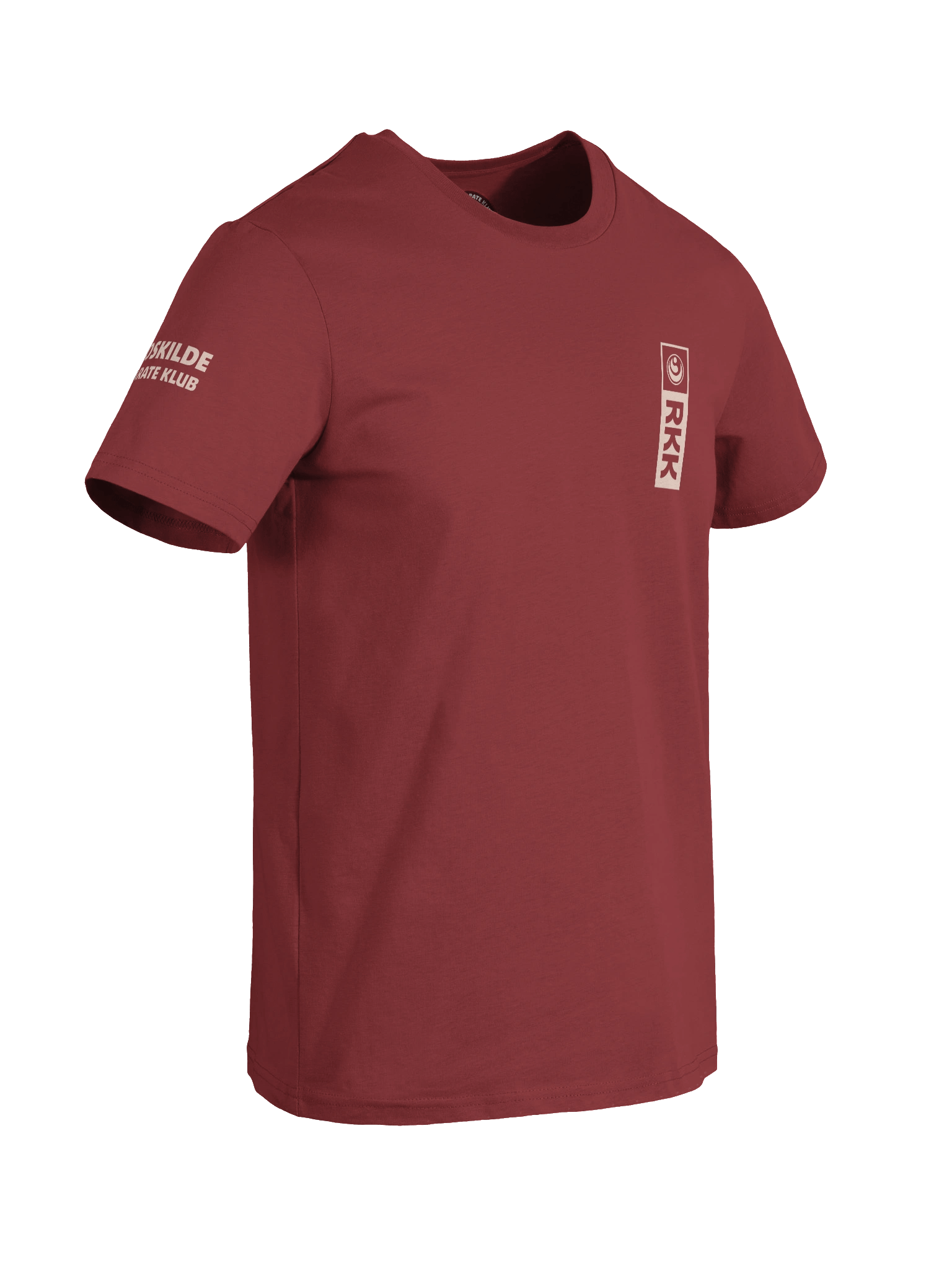 Red Organic Cotton T-Shirt, Unisex, RKK Logo product image (8)