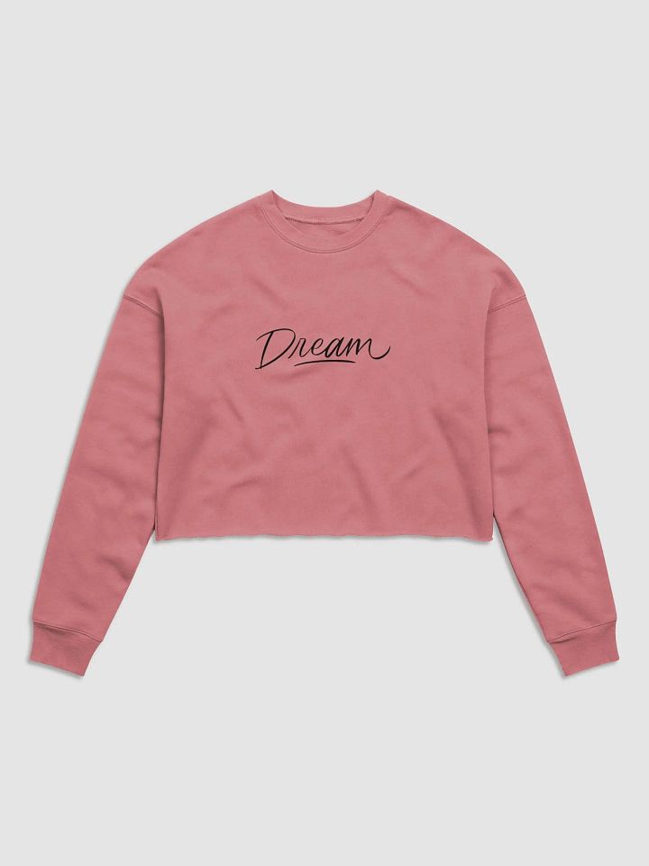 Dream Midnight Cozy Fleece Crop Sweatshirt product image (1)