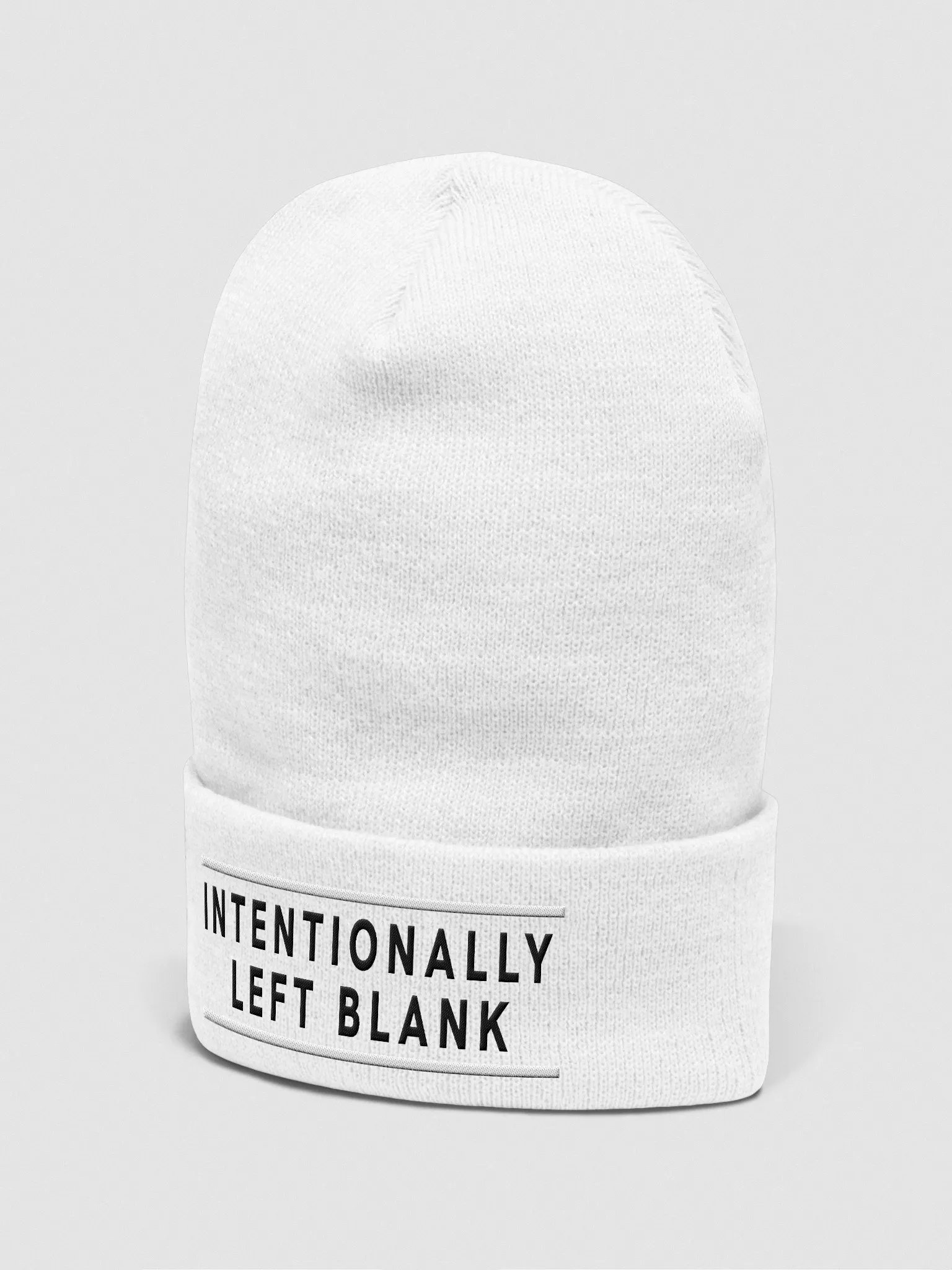 INTENTIONALLY LEFT BLANK - CUFFED BEANIE product image (4)