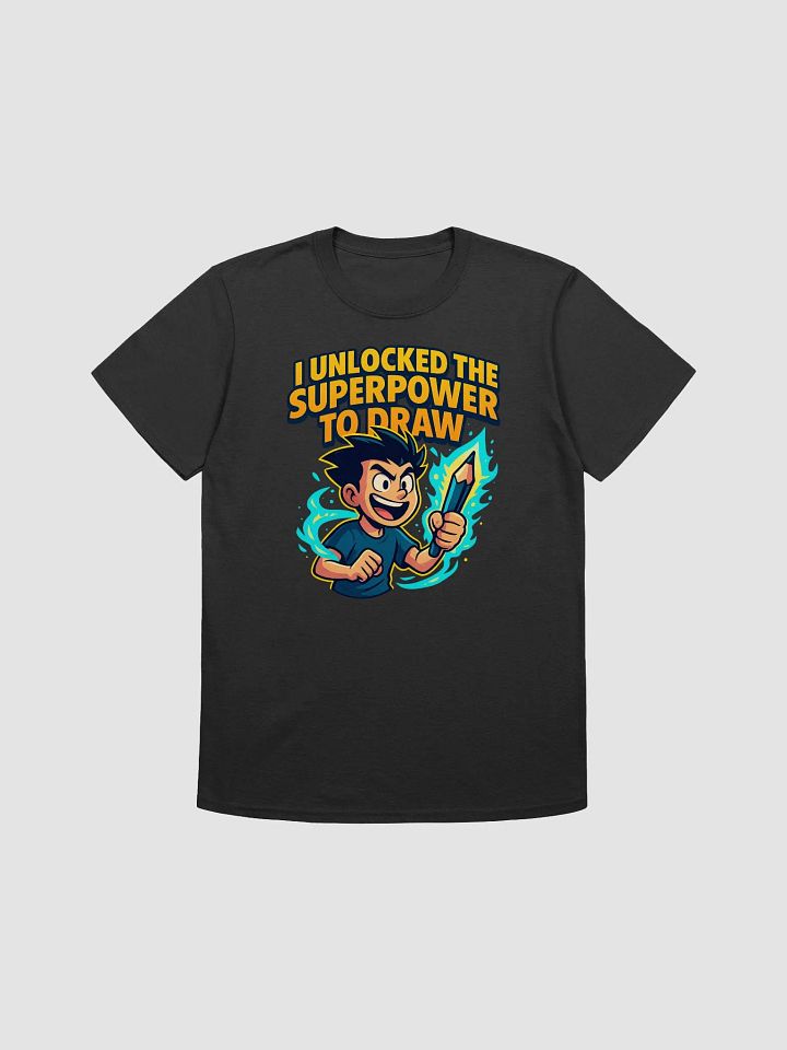 BOY T-Shirt – Pick Your Favorite Color! ( The Super Power of Drawing ) product image (2)