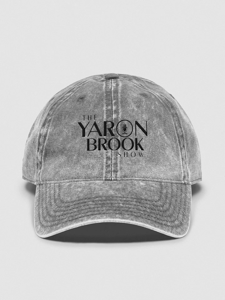 Yaron Brook Show Logo Otto Vintage Wash Dad Hat [grey] product image (1)