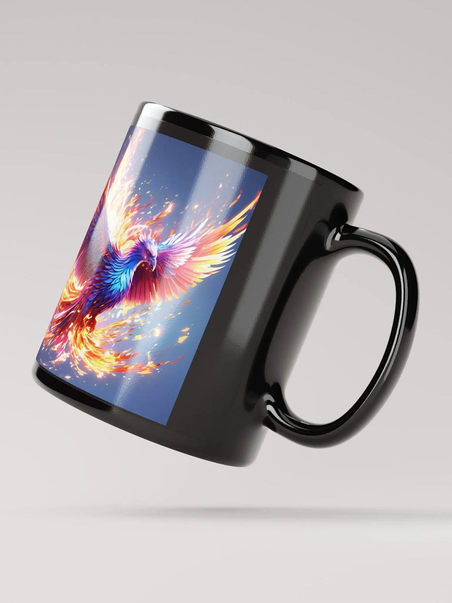 Phoenix Black Gloss Mug product image (2)