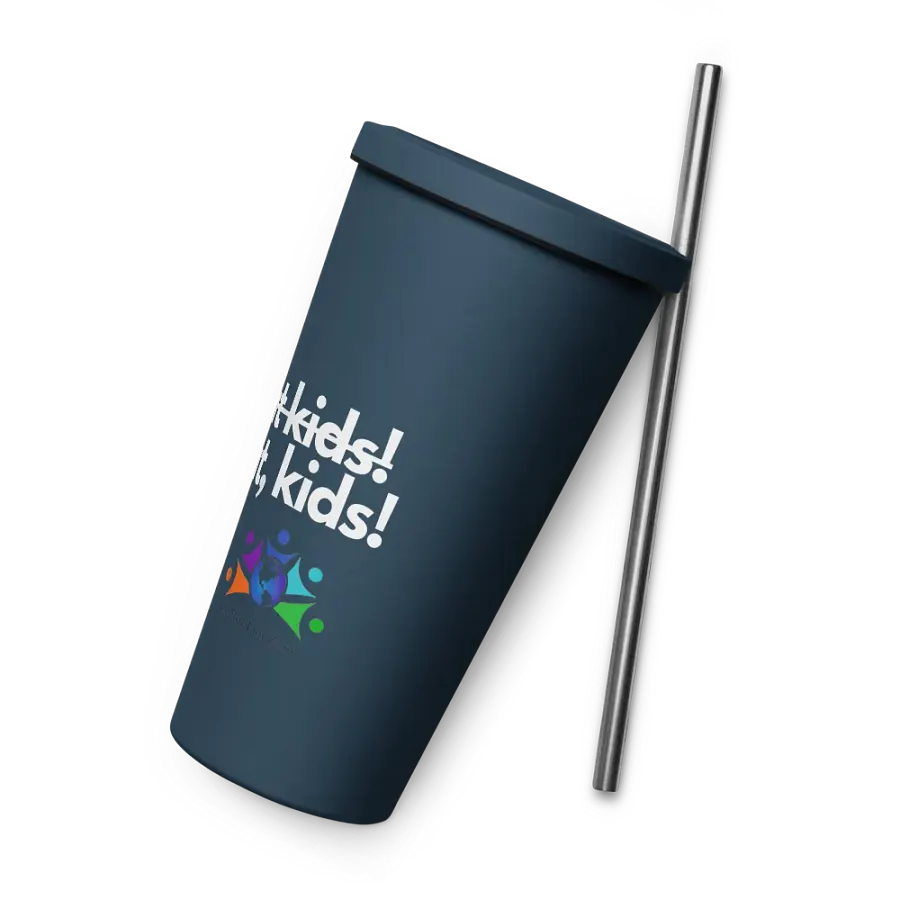 Commas Save Lives - tumbler w/straw product image (8)