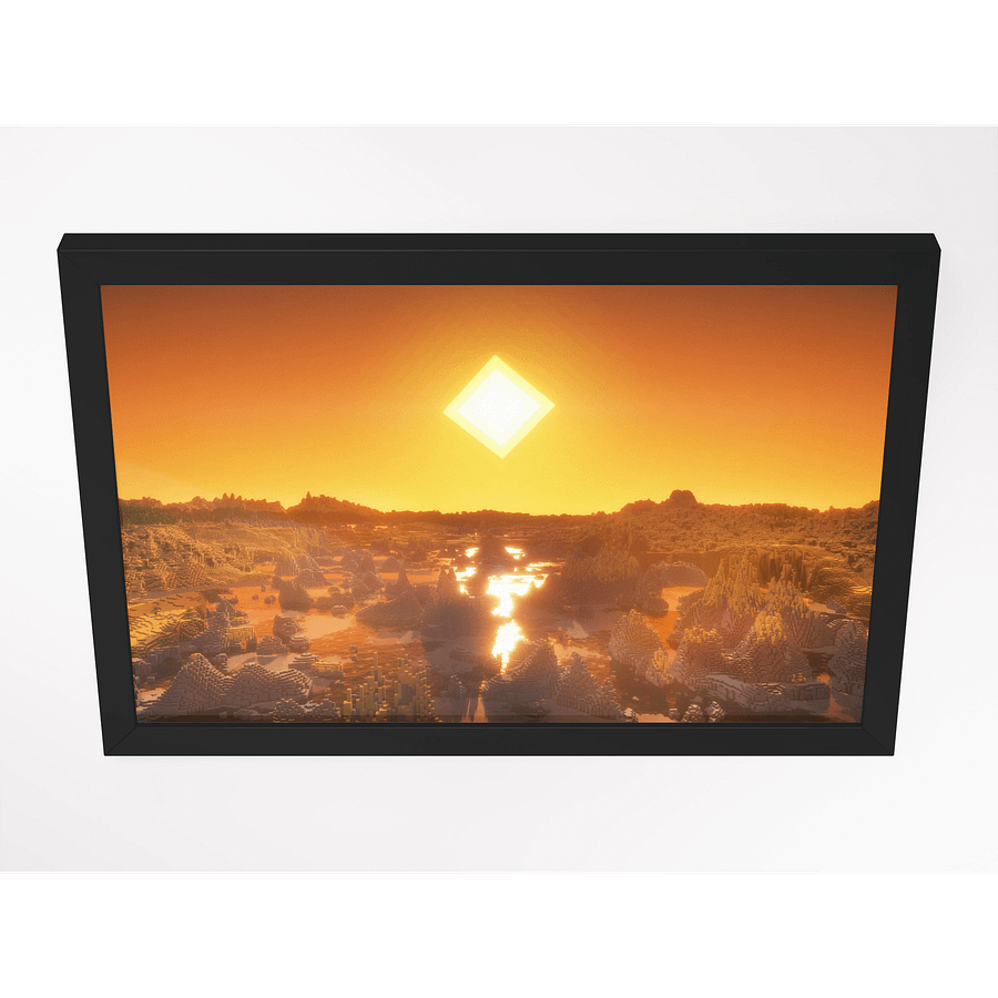 Framed Ice Plains Matte Poster product image (3)