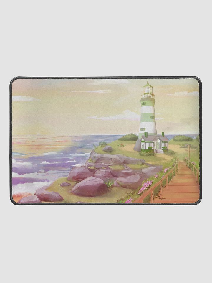 Lighthouse Desk Mat 12" x 22" product image (1)