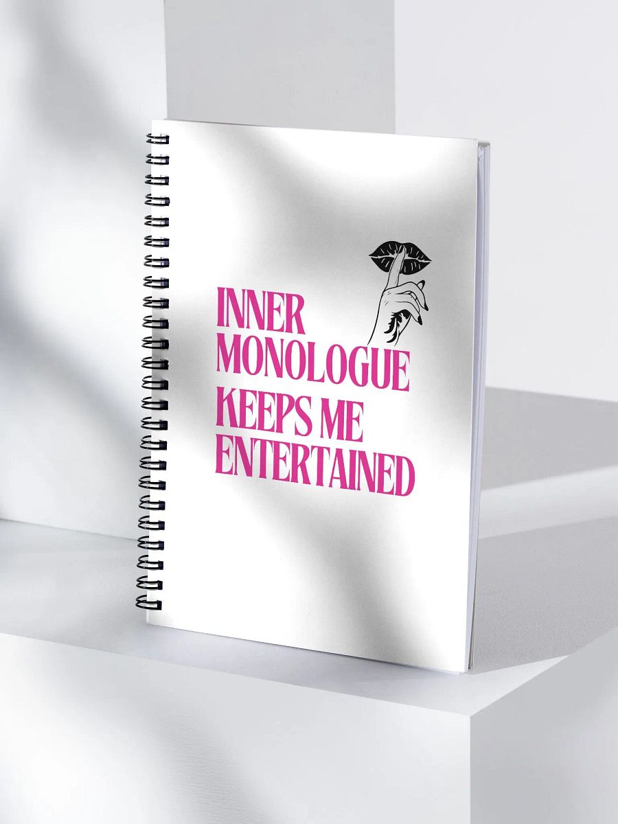 Inner Monologue Spiral Notebook product image (4)