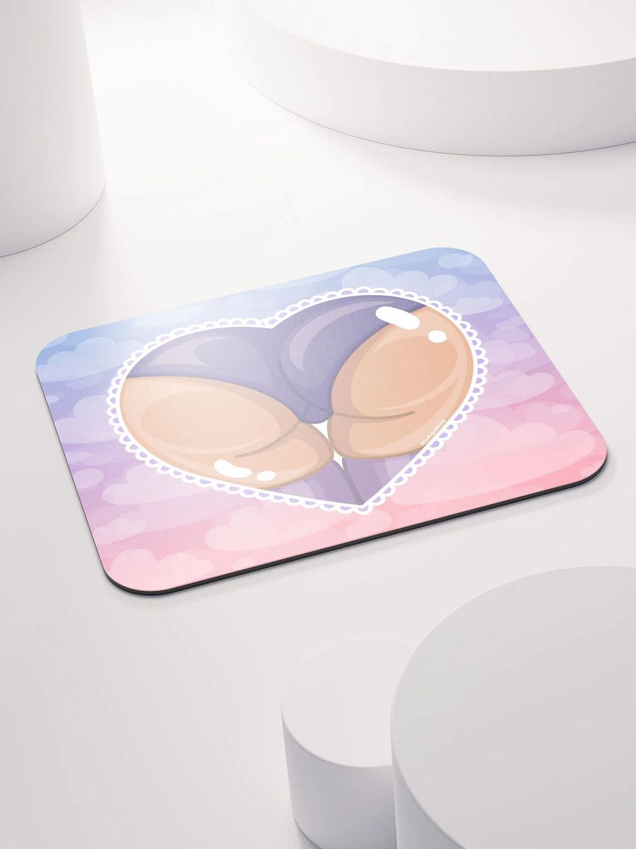 Purple Heart Booty Mousepad product image (4)