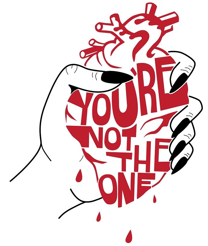 You're Not the One Sticker product image (1)