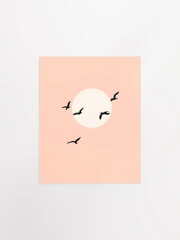 Pink Sunset Birds product image (2)
