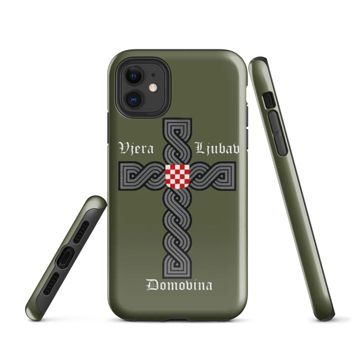 Vjera Ljubav Domovina Tough iPhone® Case product image (1)