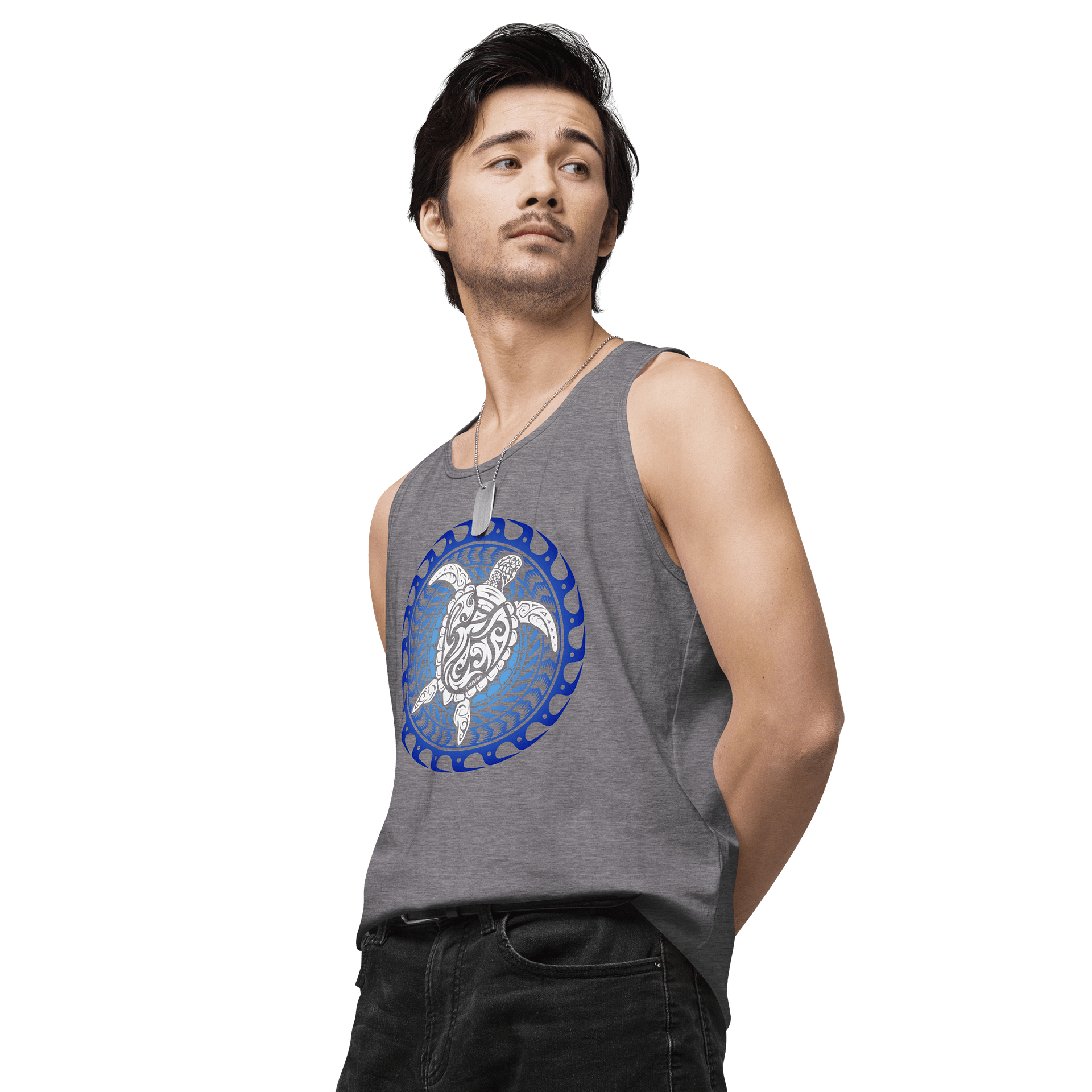 Turtle Silhouette Tank Top product image (4)